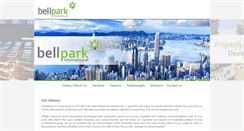 Desktop Screenshot of bellpark-international.com